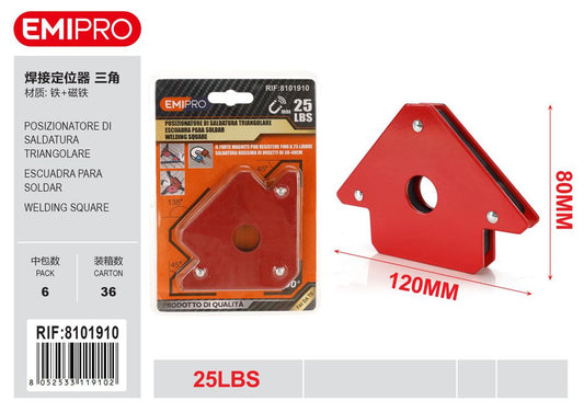 Posizionatore Di Saldatura Triangolare 25Lb