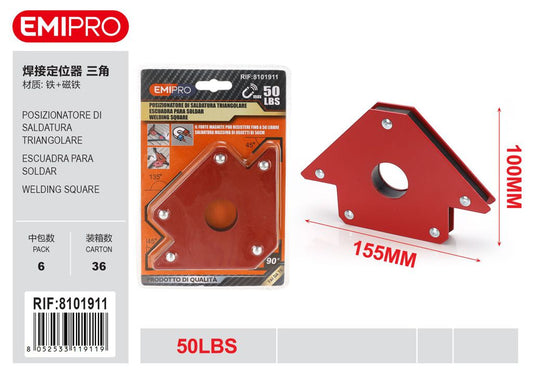 Posizionatore Di Saldatura Triangolare 50Lb