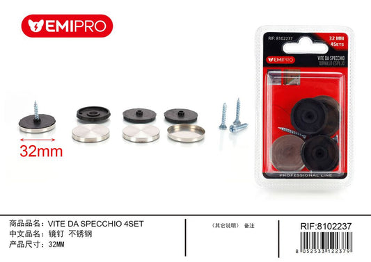 vite Da Specchio 32mm 4Set