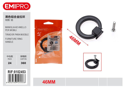 Maniglia Ad Anello Per Mobili 46mm