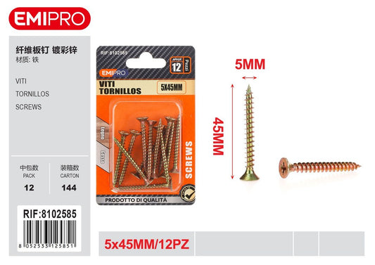 viti 5*45mm 12Pcs