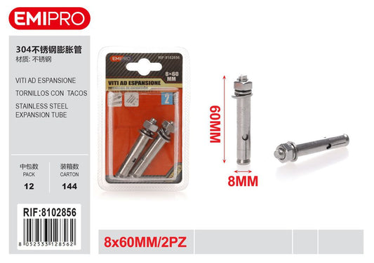 viti Ad Espansione 8*60mm 2Pz