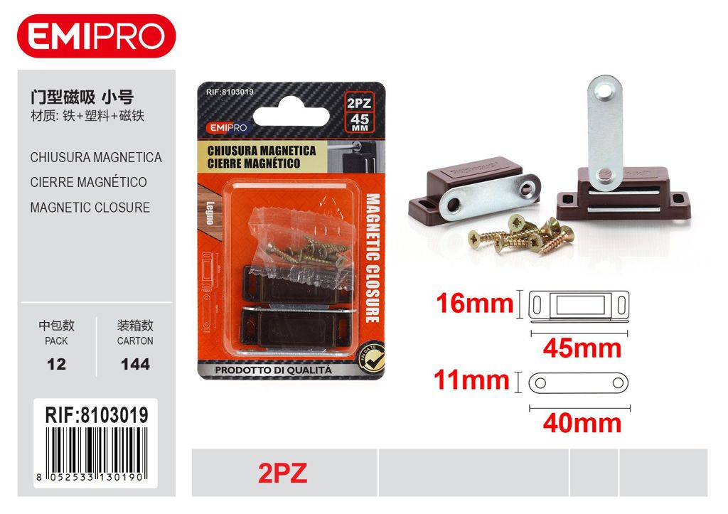 Chiusura Magnetica 2Pz