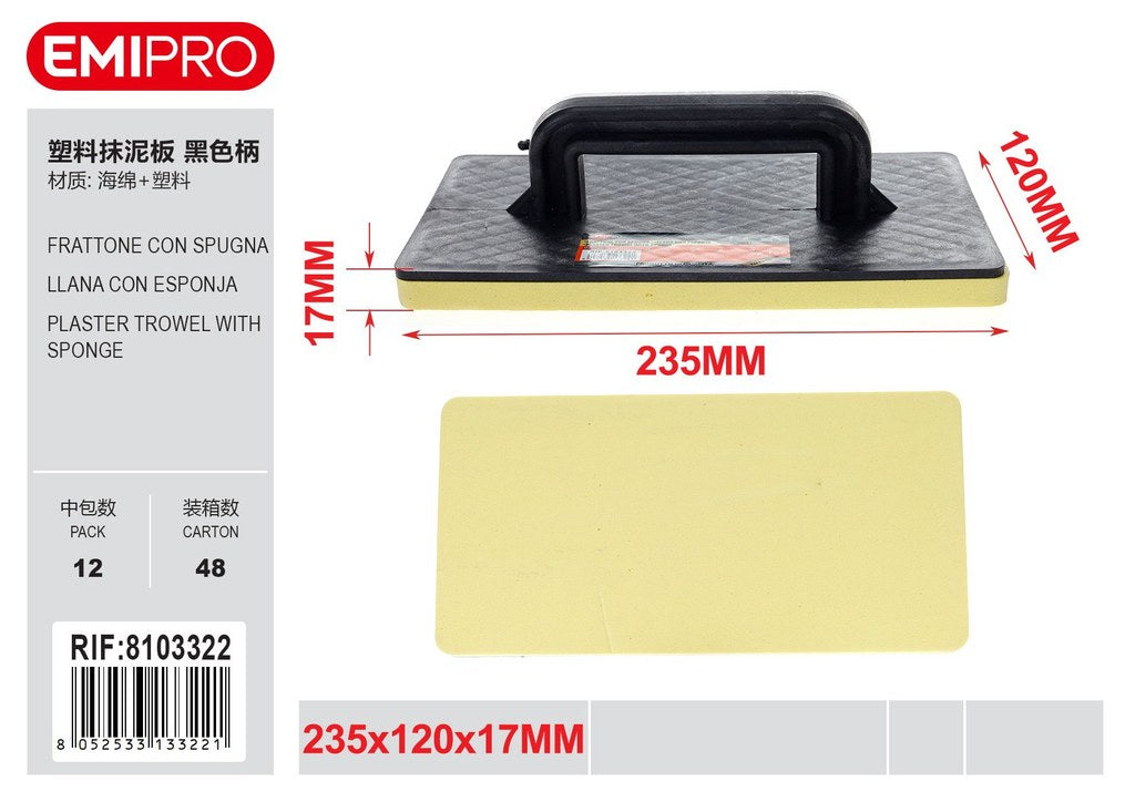 Frattone Con Spugna 235*120*17mm