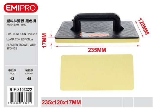 Frattone Con Spugna 235*120*17mm