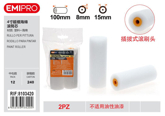 Rullo Per Pittura 4 100mm
