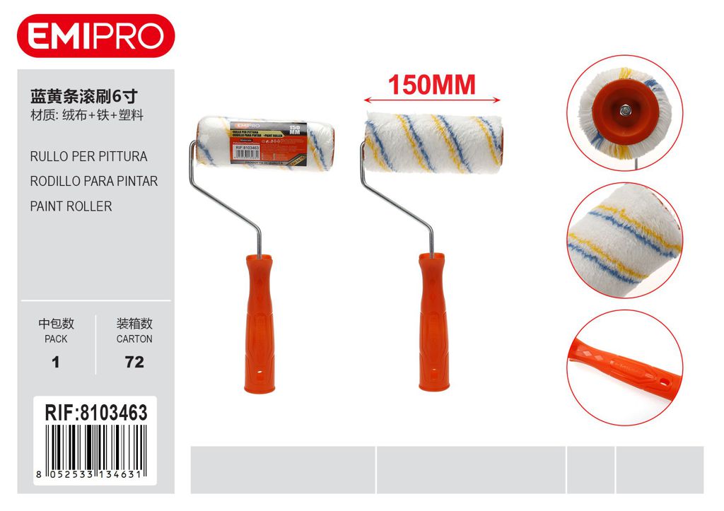 Rullo Per Pittura 150mm