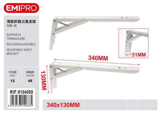 Supporto Triangolare 340*130mm