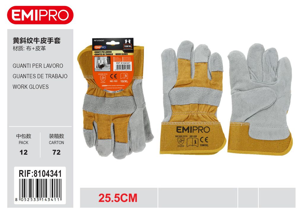 Guanti Per Lavoro 25.5cm
