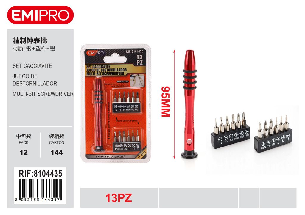 Set Cacciavite 13Pz