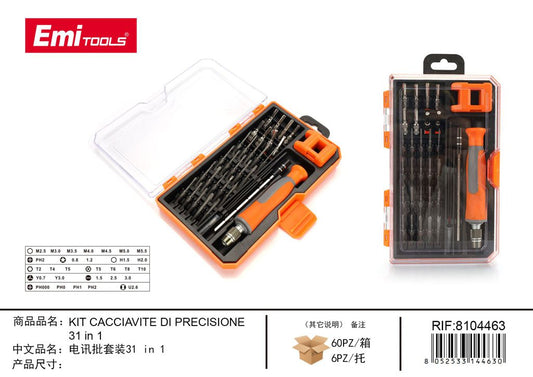 Kit Cacciavite Di Precisione 31 In 1