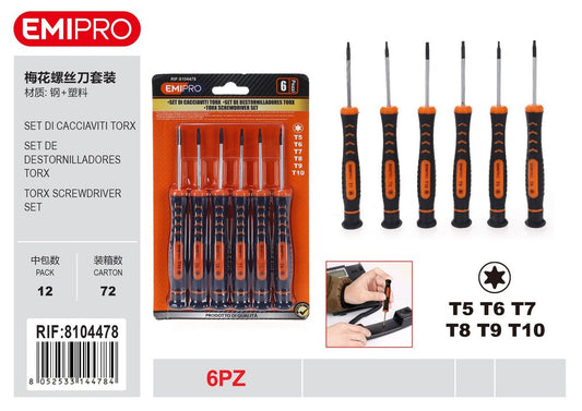 Set Di Cacciaviti Tor* 6Pcs