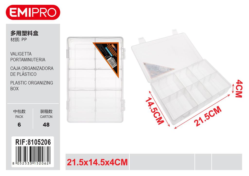 valigetta Portaminuteria 21.5*14.5*4cm