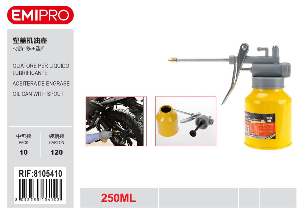 Oliatore Per Liquido Lubrificante 250ml
