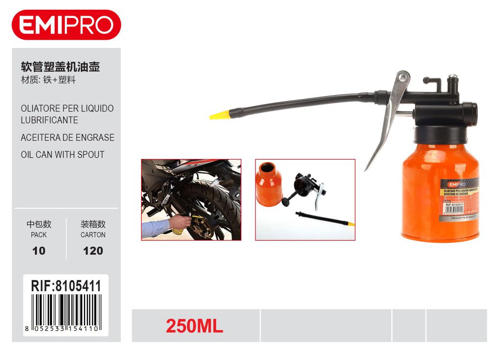 Oliatore Per Liquido Lubrificante 250ml