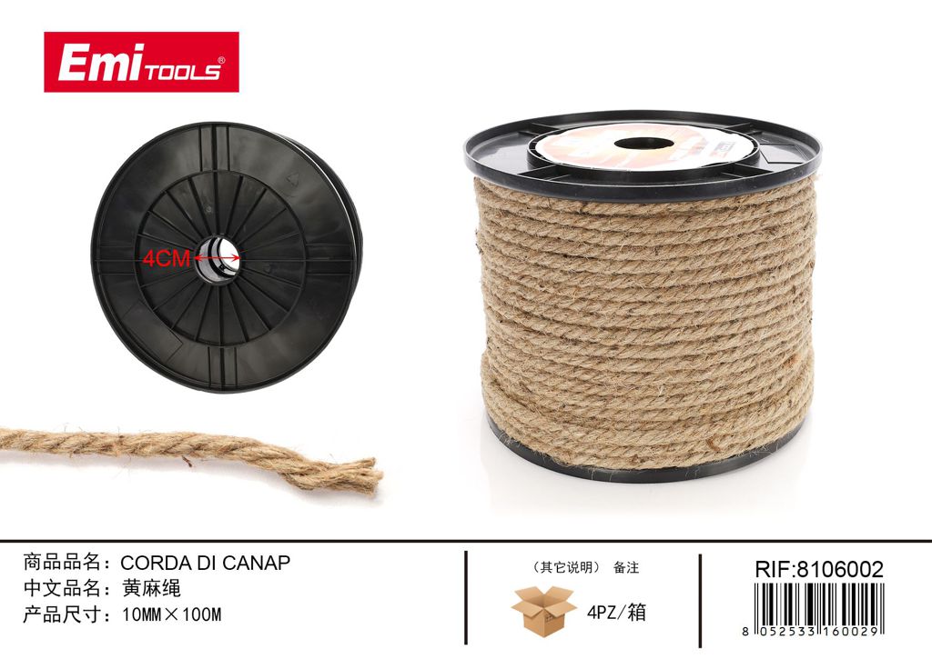 Corda Di Canap 10mm*100M