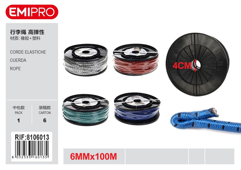 Corde Elastiche 6mm*100M