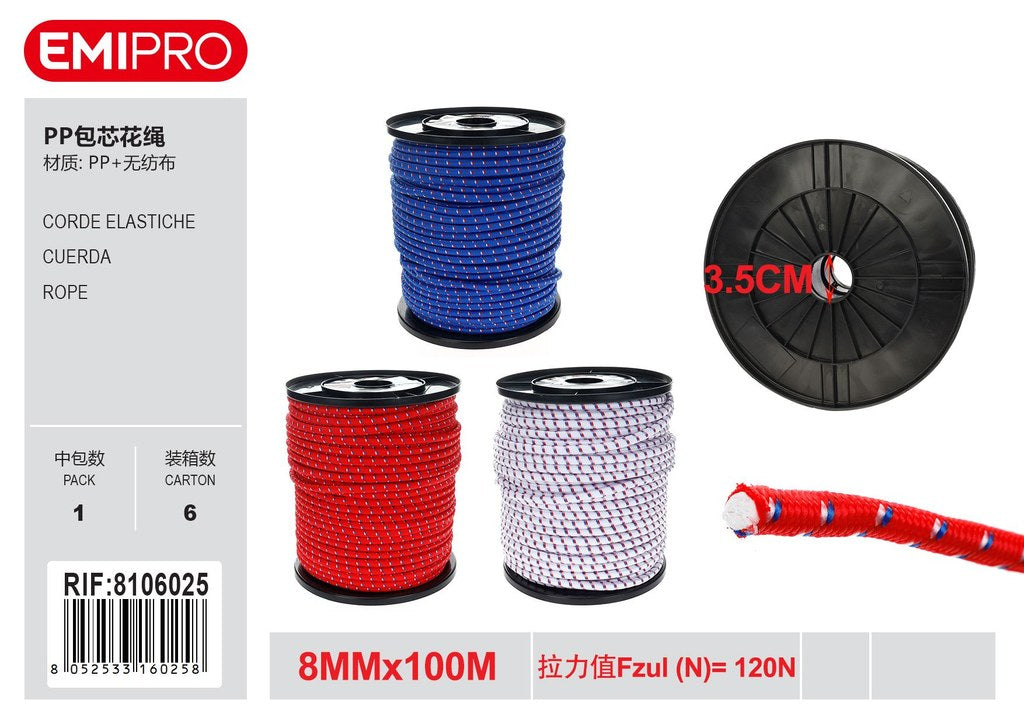 Corde Elastiche 8mm*100M