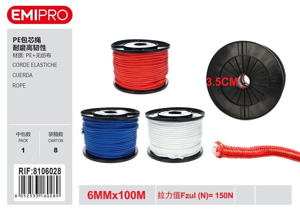 Corde Elastiche 6mm*100M