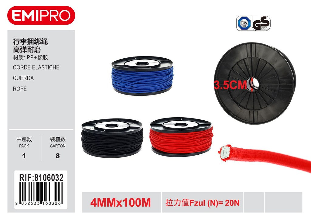 Corde Elastiche 4mm*100M