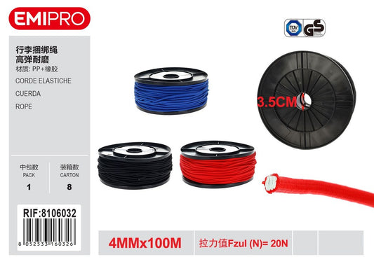 Corde Elastiche 4mm*100M