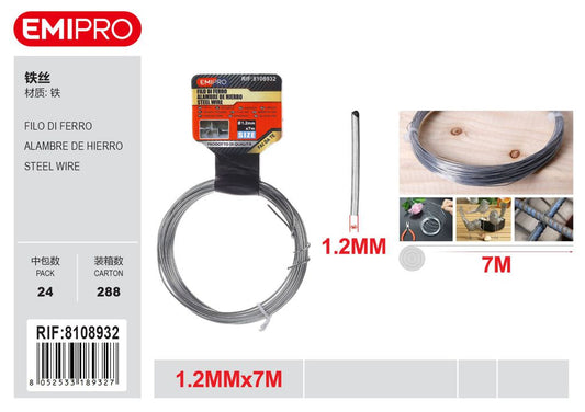 FILO DI FERRO 1.2MM*7M