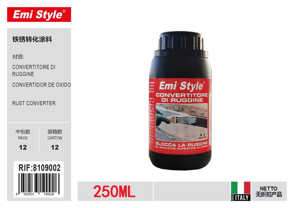 Convertitore Di Ruggine ml.250