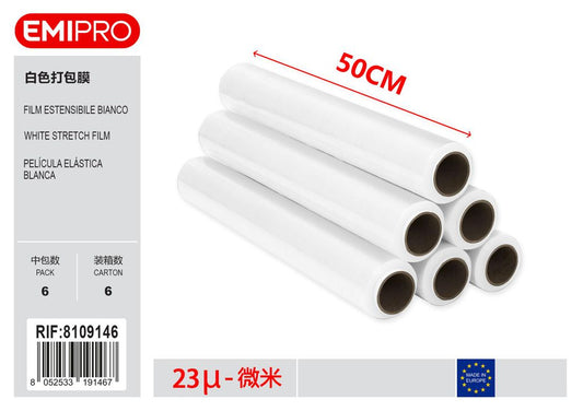 Film Estensibile Bianco 23Mic