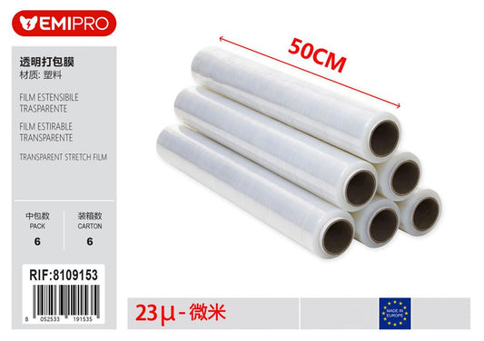 Film Estensibile Transparente 23Mic