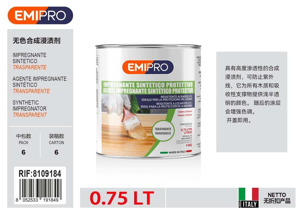 Impregnate Sintetico Incolore lt 0.75