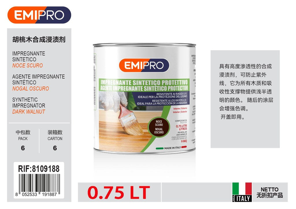 Impregnante Sintetico Noce Sc. lt 0.750