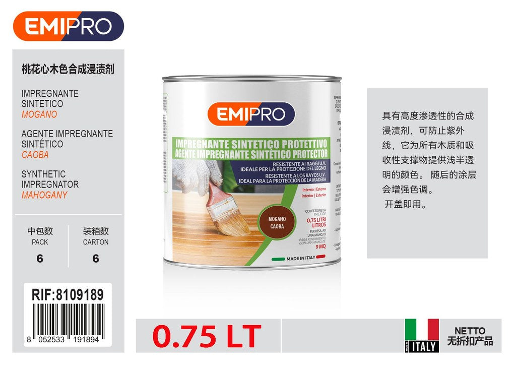 Impregnante Sintetico Mogano lt 0.750