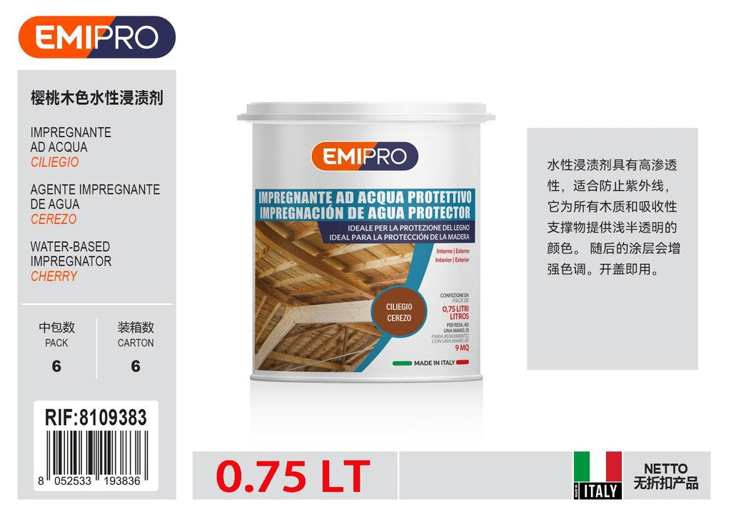 Impregnante All'Acqua Ciliegio lt 0.75