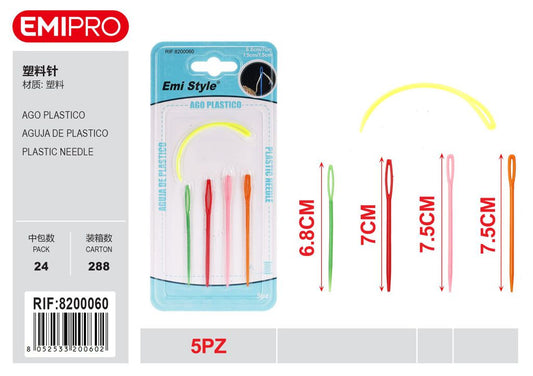 Ago Plastico 5Pcs