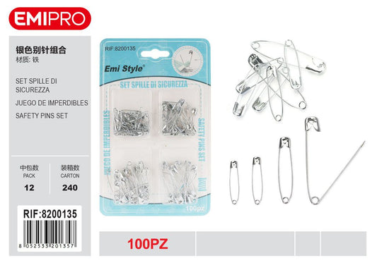 Set Spille Di Sicurezza 100Pz