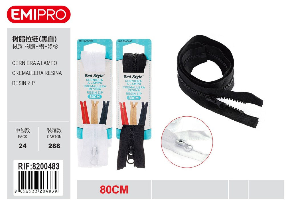 Cerniera A Lampo 80cm