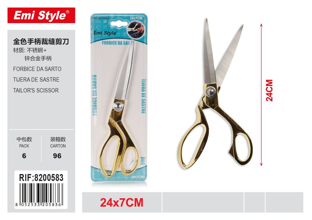 Forbice Da Sarto 24*7cm