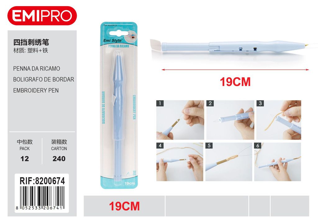 Penna Da Ricamo 19cm