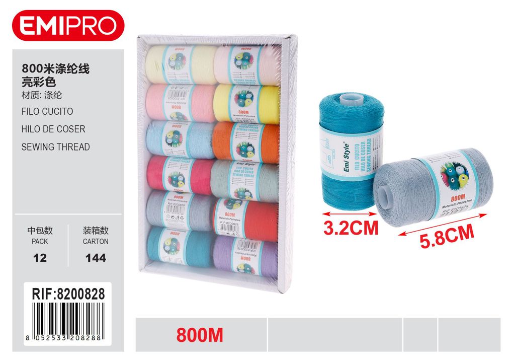 Filo Cucito 800M