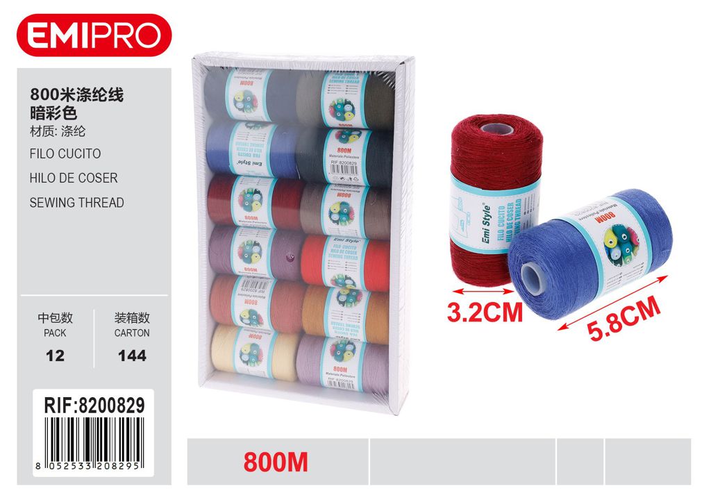 Filo Cucito 800M