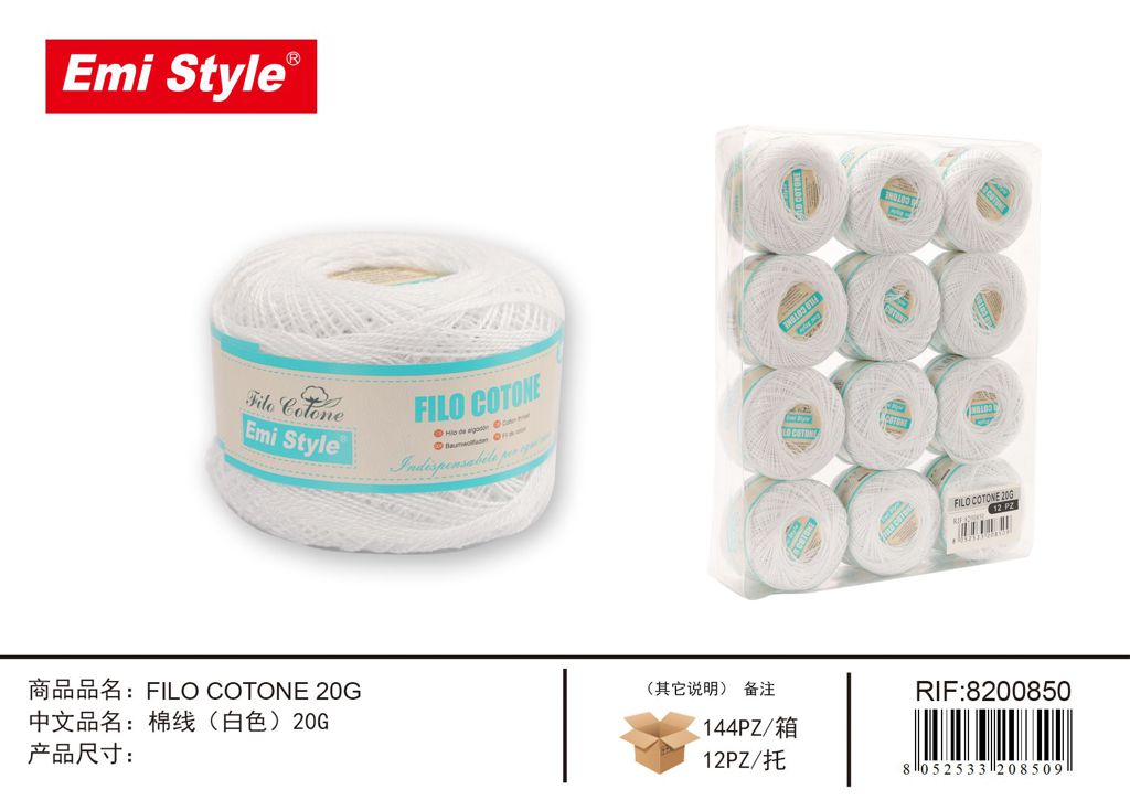 Filo Cotone 20G