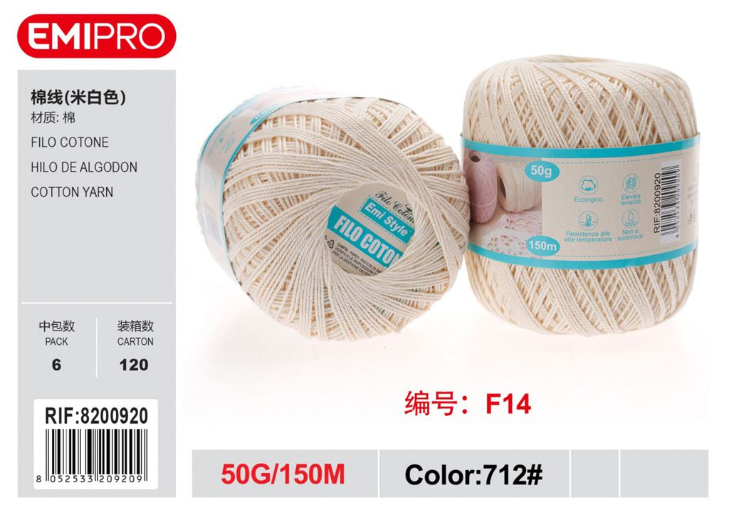 Filo Cotone 50G