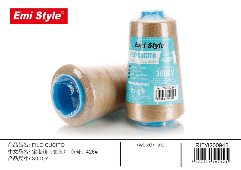 Filo Cucito 3000Y 426#