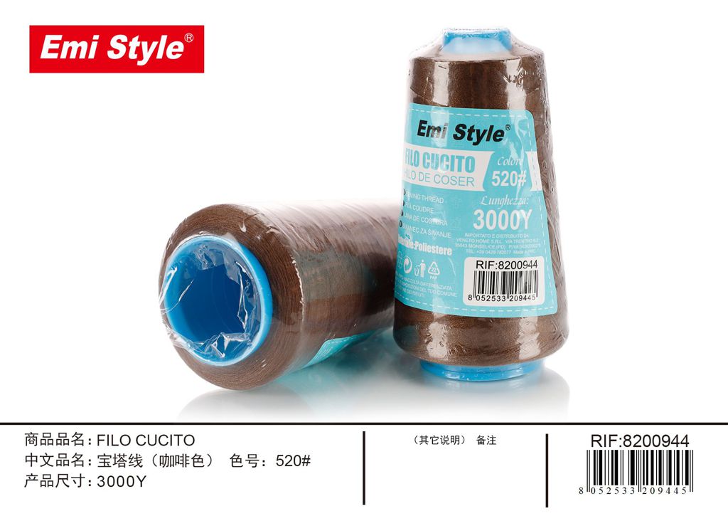 Filo Cucito 3000Y 520#