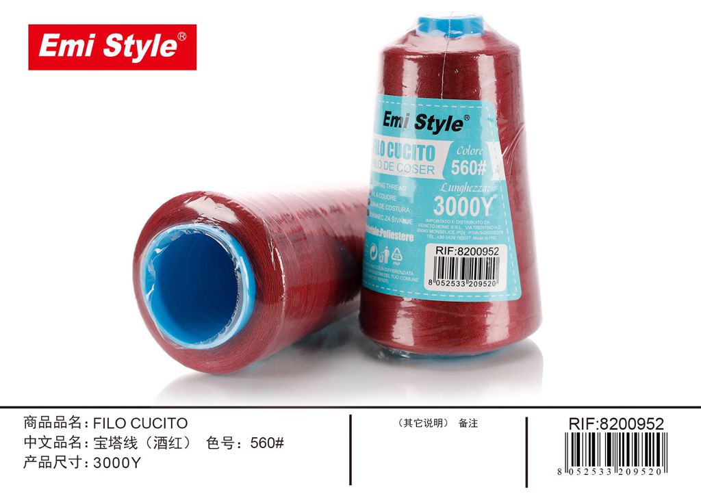 Filo Cucito 3000Y 560#