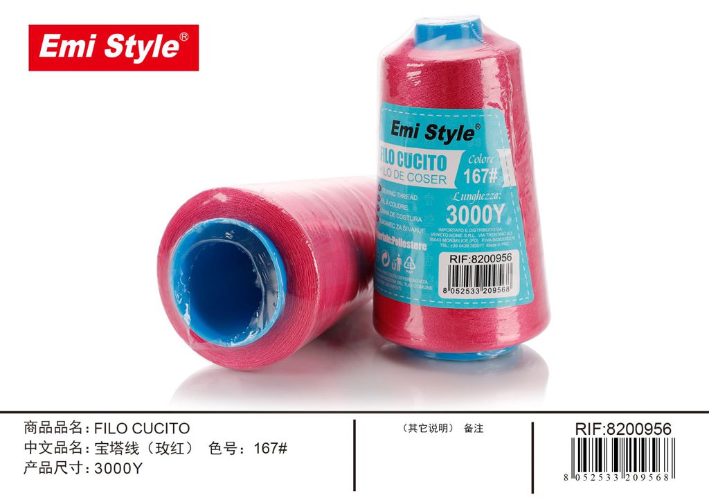 Filo Cucito 3000Y 167#