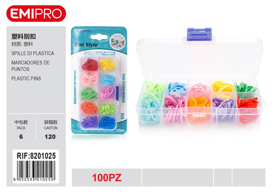 Spille Di Plastica 100Pz