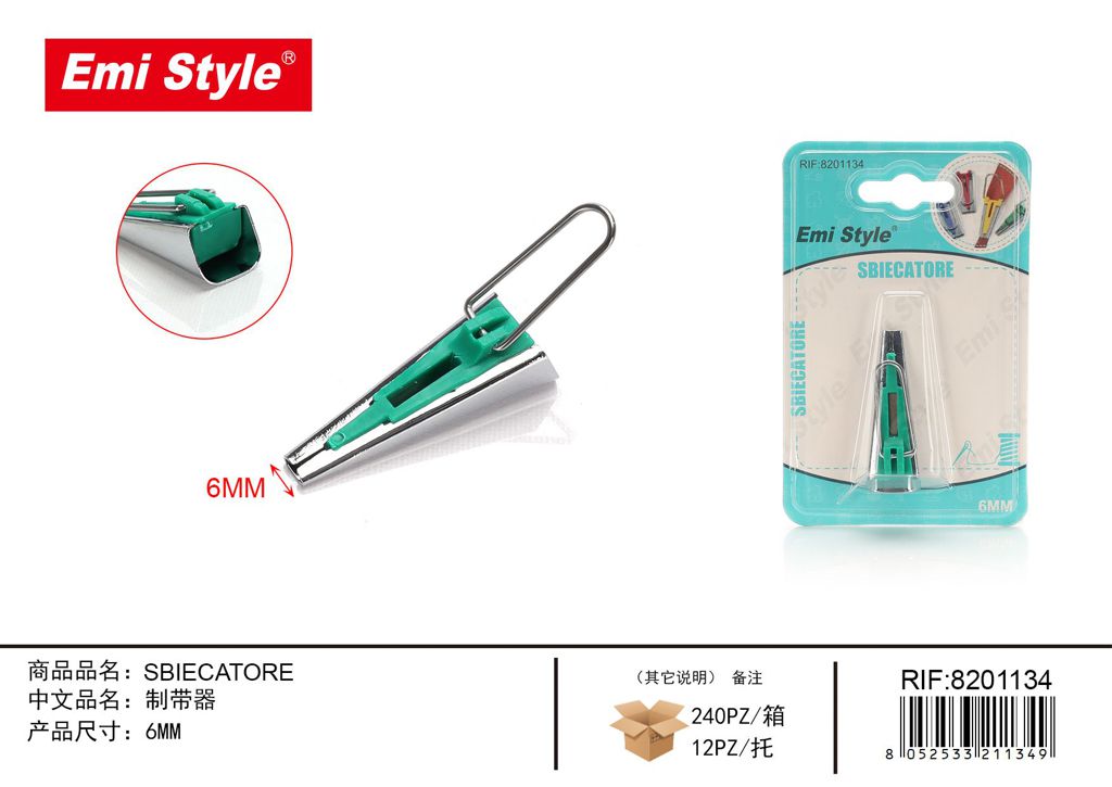 Sbiecatore 6mm