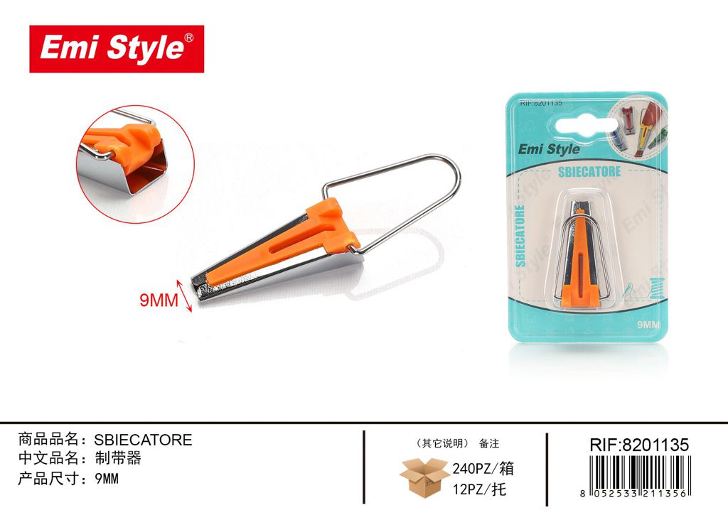 Sbiecatore 9mm