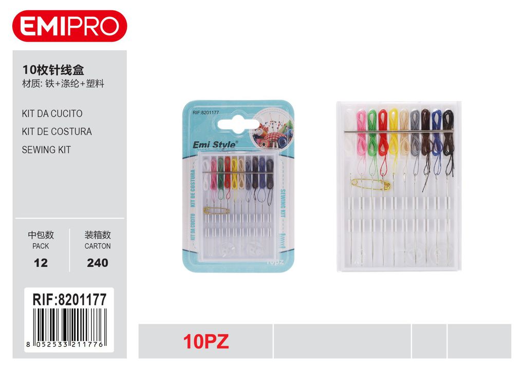 Kit Da Cucito 10Pz